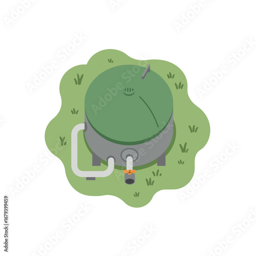 Biogas Digester Tank for Renewable Energy