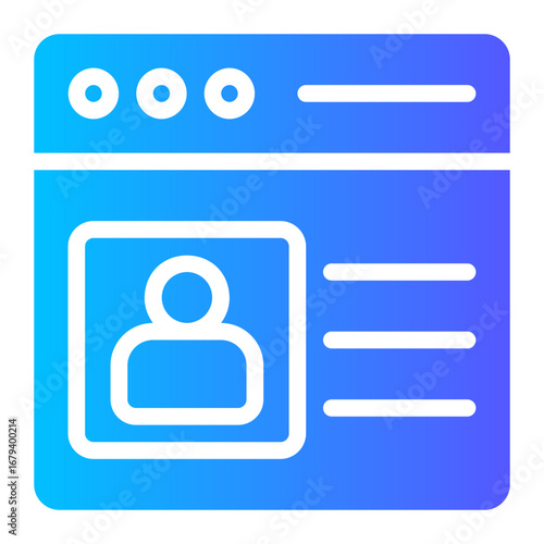 channel gradient icon