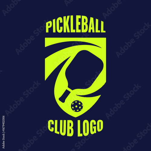 Pickleball Cub Vector Logo