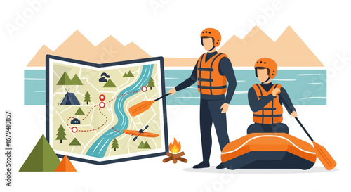 Rafting Adventure: Navigating Waterways, Camping, And Outdoor Exploration