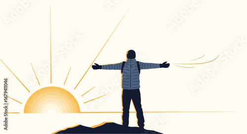 Reaching Out Into The Sun: A Symbol Of Freedom, Hope, And Boundless Opportunities