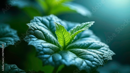 Close up display of green leafy plants