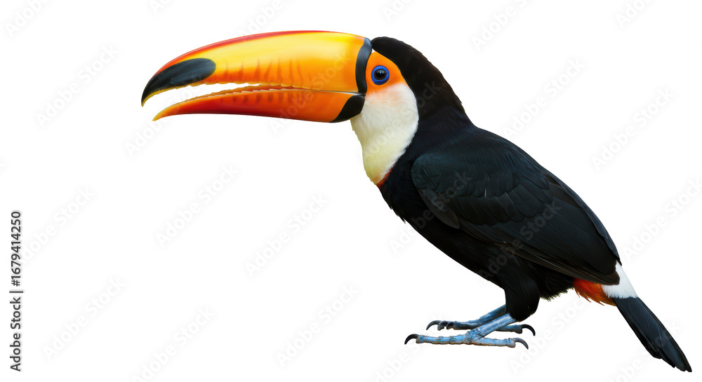 Naklejka premium Isolated Toucan Bird