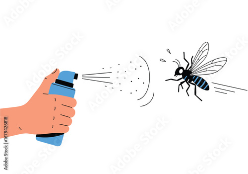 Effective insecticide spray for eliminating flying pests safely and quickly