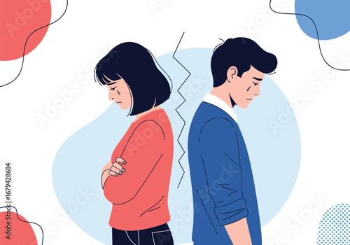 Relationship breakdown and emotional impact of separation between couples
