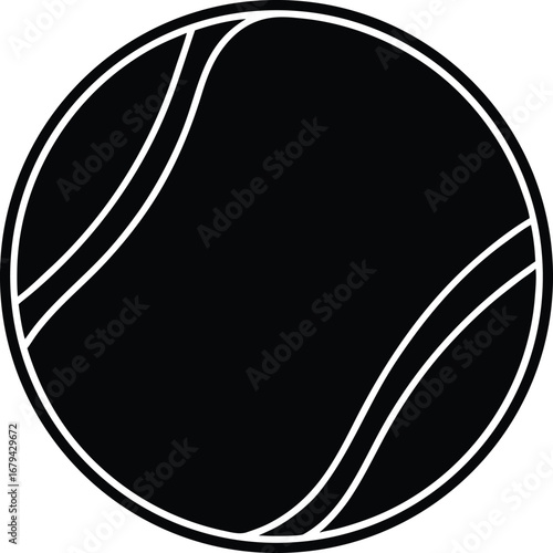 Tennis ball icon