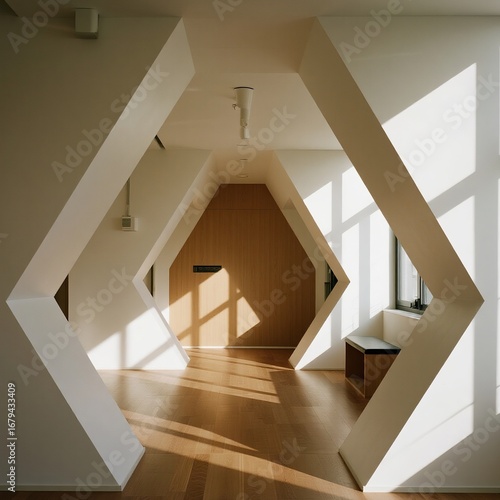 staircase in a modern building