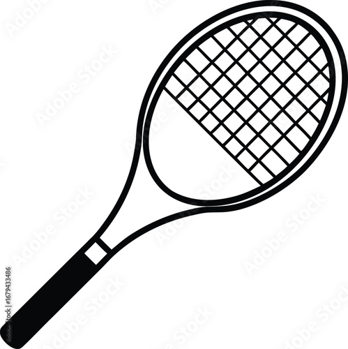 Pickle with pickleball vector design