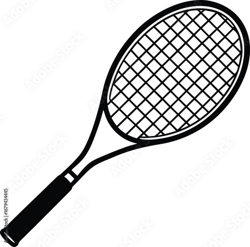 Pickle with pickleball vector design