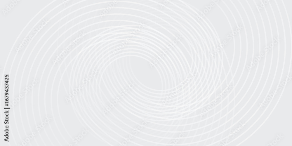 Fototapeta premium Abstract white background with red circle lines. Digital future technology concept. vector illustration.