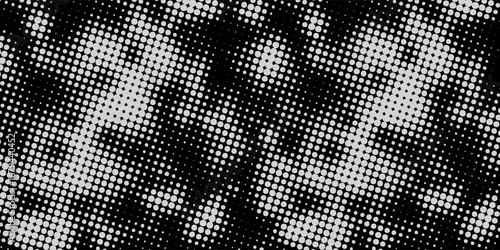 Dots halftone white and blue color pattern gradient grunge texture background. vector illustration.eps 10.