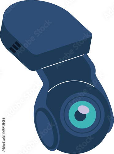Dvr car gadget vector illustration