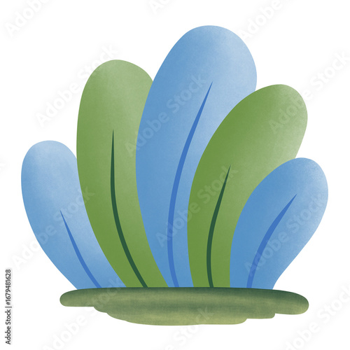 vector illustration of a cucumber