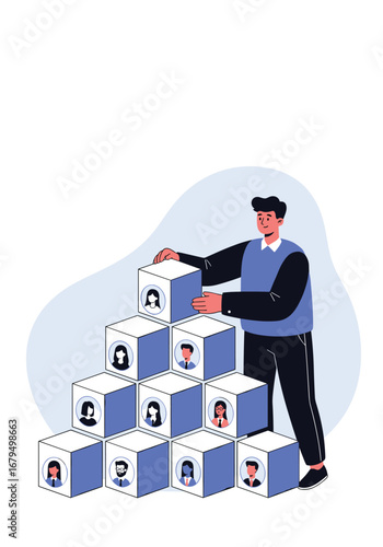 Building a strong team and successful organization through effective human resource management