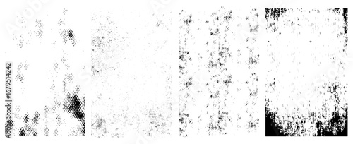 Wallpaper Mural Grunge Urban Backgrounds set.Texture Vector.Dust Overlay Distress Grain ,Simply Place illustration over any Object to Create grungy Effect .abstract,splattered, texture for your design. vector Torontodigital.ca