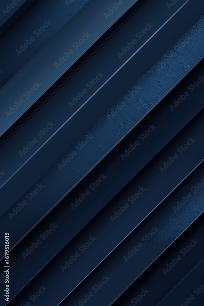Obraz premium Abstract blue background with sleek diagonal lines and gradient accents