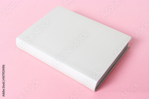 Wallpaper Mural Closed generic blank book isolated on pink background. Template mock up Torontodigital.ca