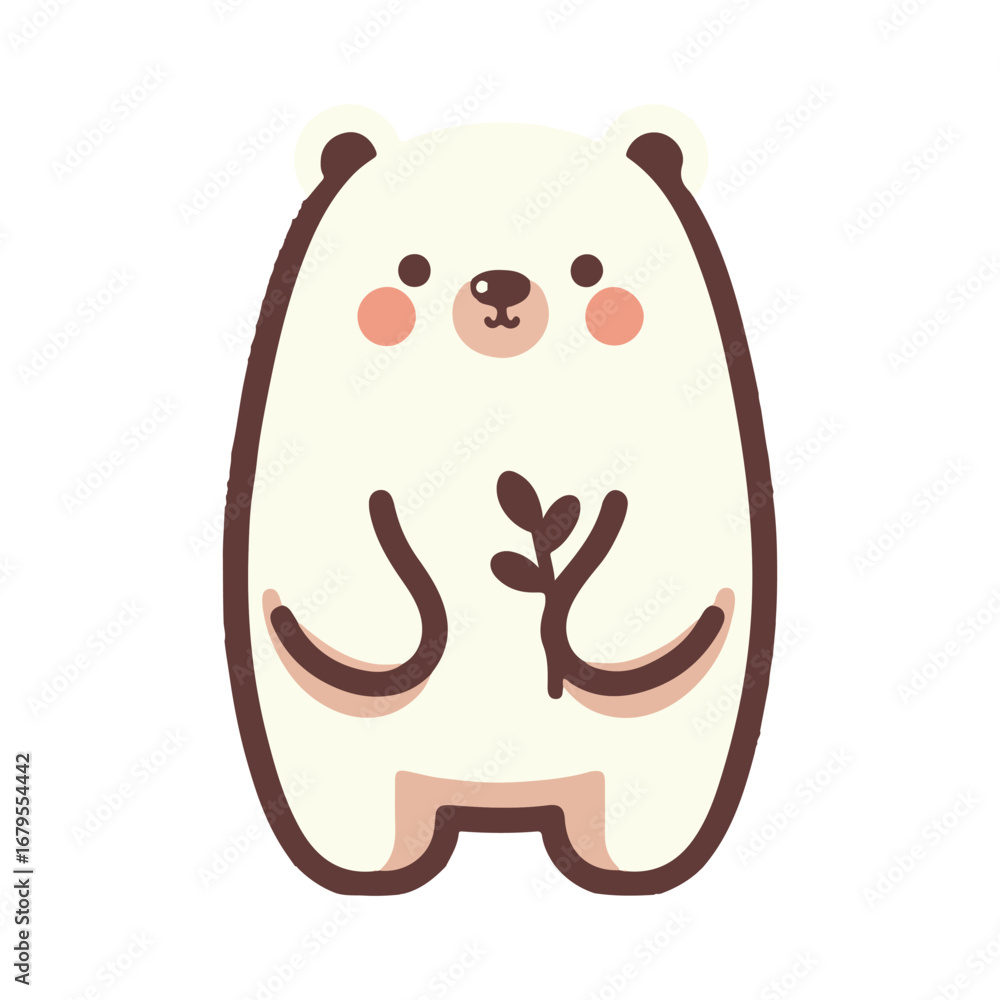 Obraz premium bear illustration design