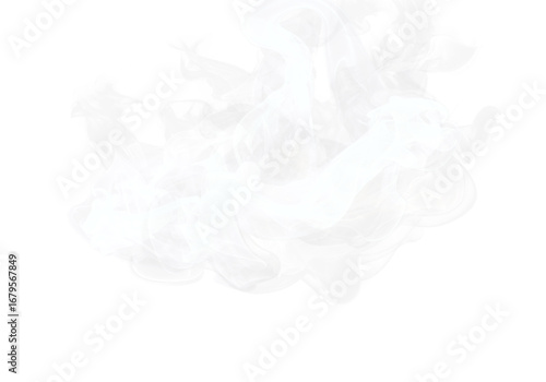 PNG fog texture isolated on transparent background. Steam special effect. Realistic fire smoke or mist. smoke isolated on white background. 煙が漂うダークバックグラウンド