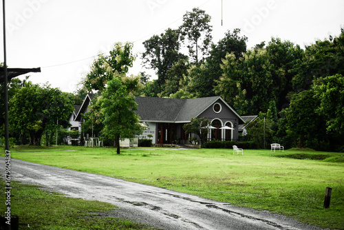 Wallpaper Mural old village house Torontodigital.ca