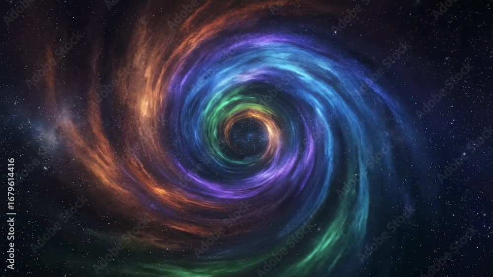 Vibrant Swirling Galaxy Vortex in Deep Space - A mesmerizing abstract video depicting a vibrant, swirling galaxy vortex in deep space. Vibrant Swirling Galaxy Vortex in Deep Space - A mesmerizing abstract video depicting a vibrant, swirling galaxy vortex in deep space.