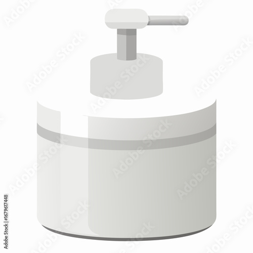 white bathroom shower gel