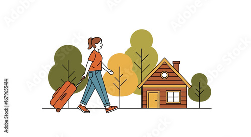 Journey To Freedom: Solo Traveler Embarks on New Adventure at the Cozy Countryside Home