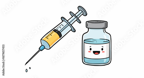 syringe with medicine