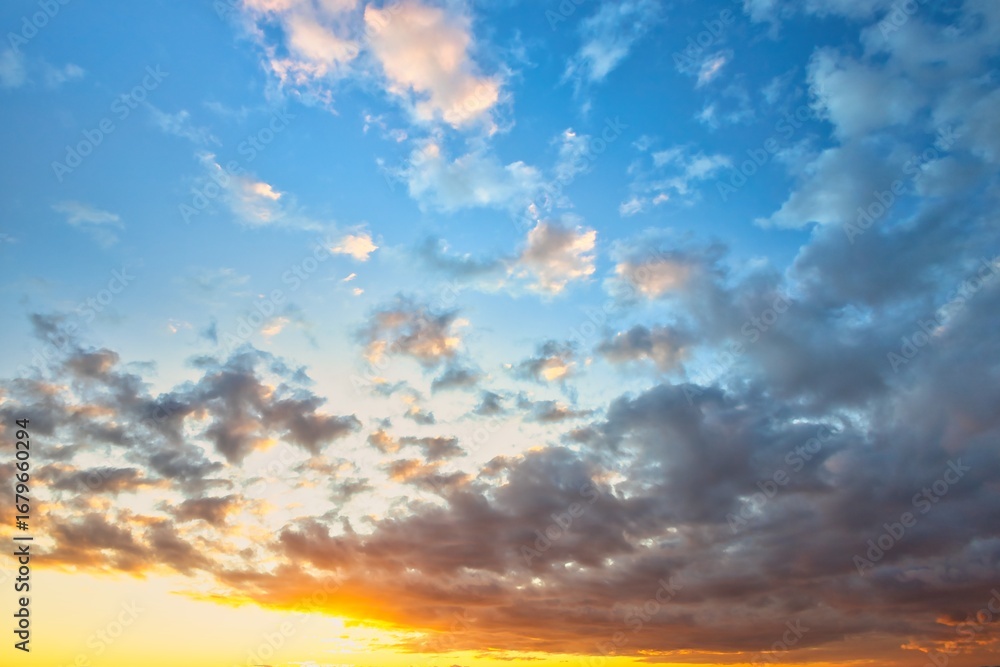 Obraz premium New Zealand Sky Replacement Cloudy Sunset Light Left Bottom