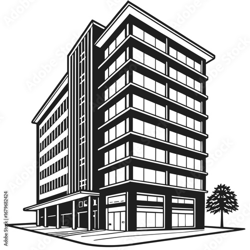 Multi-storey building under construction