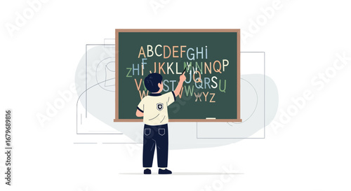 Exploring Alphabet: A Child's Journey into Literacy and Early Education Journey