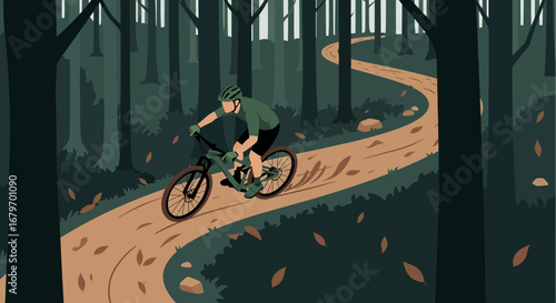Cycling Through Forest Trails: An Adventurous Journey of Mountain Biking