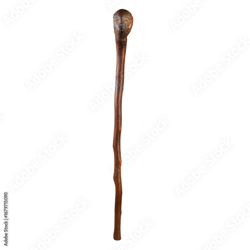 Wooden sculpture  long trim