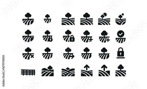 vector solid black filled icons Vineyard (Basic) vineyard icon vineyard small vineyard large vineyard new vineyard old vineyard valid vineyard invalid vineyard active vineyard inactive.