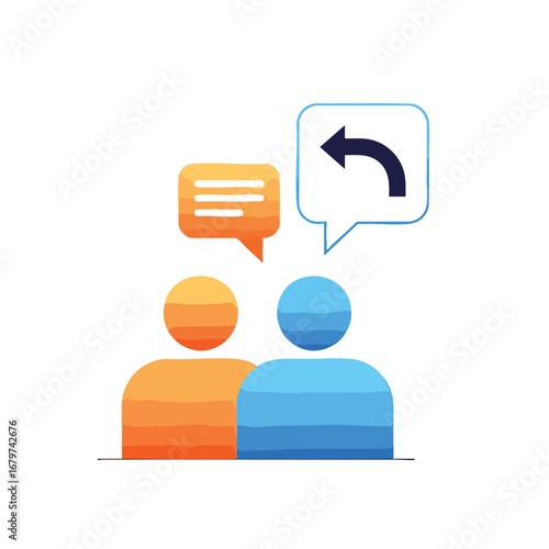 Conversation and Feedback Illustration for Social Interaction.