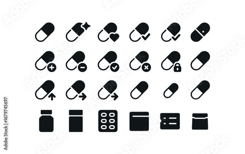 vector solid black filled icons Vitamins (Basic) vitamins icon vitamins new vitamins old vitamins valid vitamins invalid vitamins active vitamins inactive vitamins add vitamins remove.
