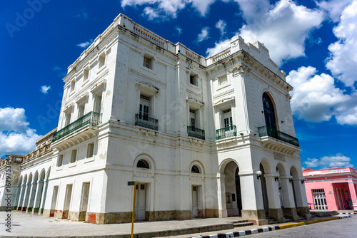 Canvas Print Historic Theater La Caridad - Santa Clara, Cuba, August 2025.