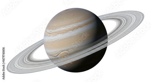 Isolated Planet Saturn with Rings