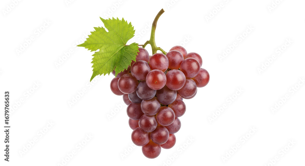 Fototapeta premium Isolated Bunch of Grapes