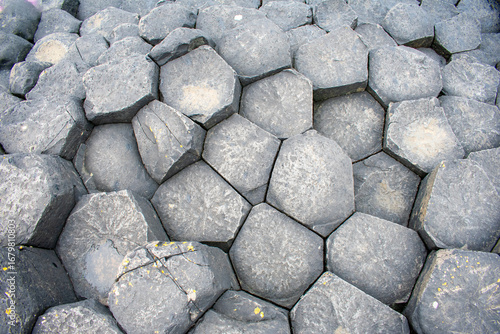 Bild auf Leinwand Giant's Causeway in Northern Ireland