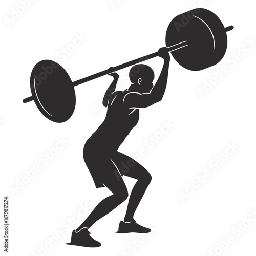Person lifting weights