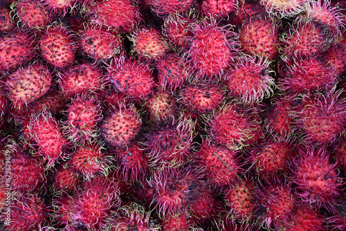Lychee fruit - Costa Rica fruitstand