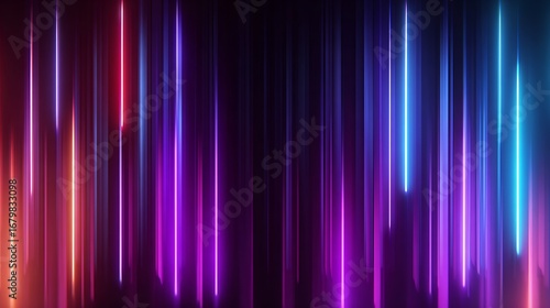 abstract background with rainbow lines