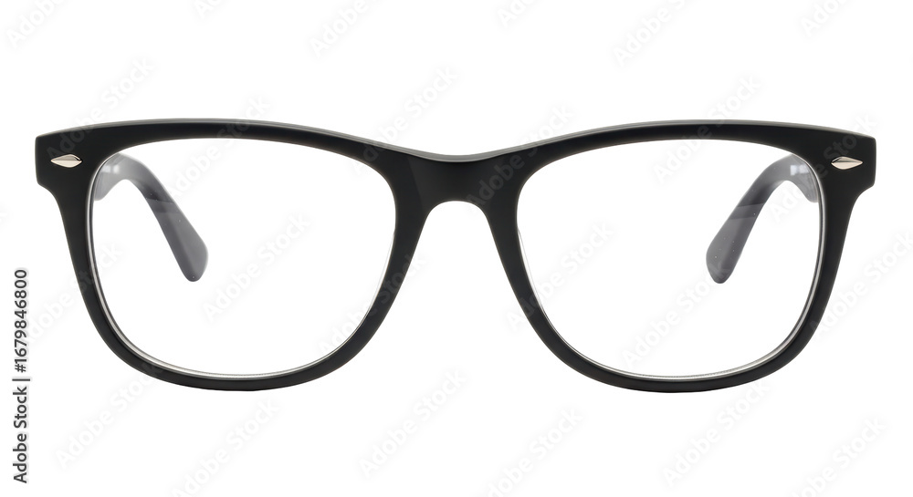 Fototapeta premium Isolated Black Frame Glasses