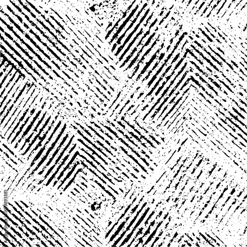 Distressed herringbone pattern vector texture for backgrounds and design elements grunge style abstract art 100
