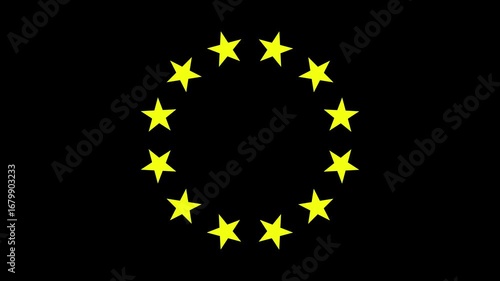 CIRCLE OF STARS OF THE EUROPEAN UNION