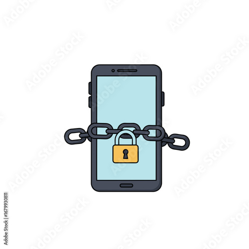 Detox Icon – Phone with Chain