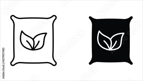 fertilizer icon set, Flat illustration of vector icon on white background. EPS 10.