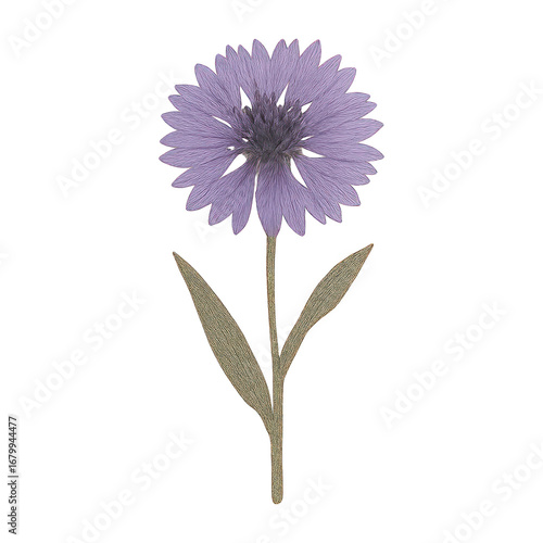 Wallpaper Mural PNG Elegant purple flower illustration Torontodigital.ca