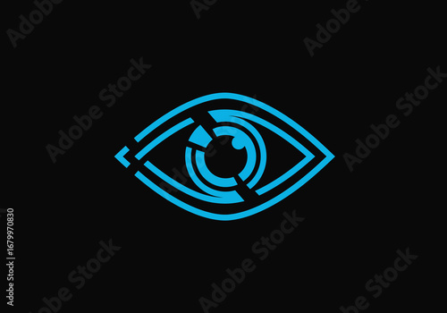 Technological Eye: A Symbol of Vision and Innovation.